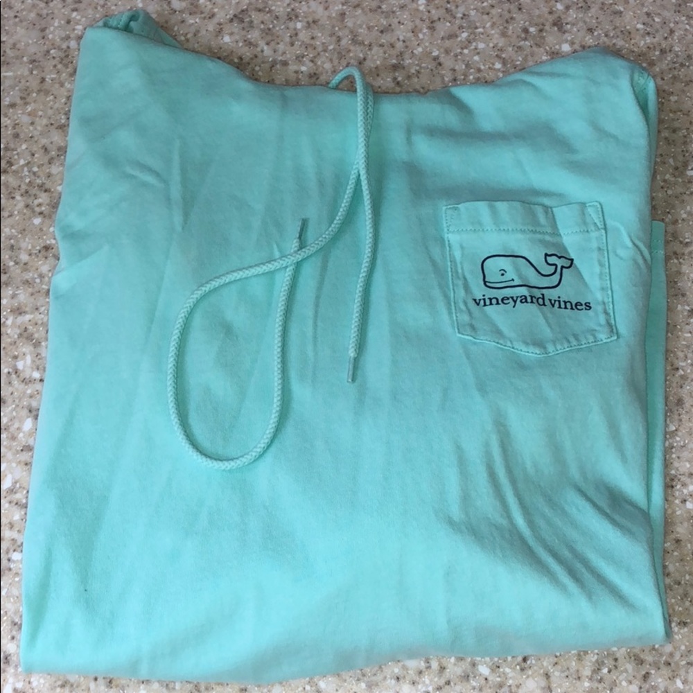 Green Vv long sleeve T shirt material hoodie!!
